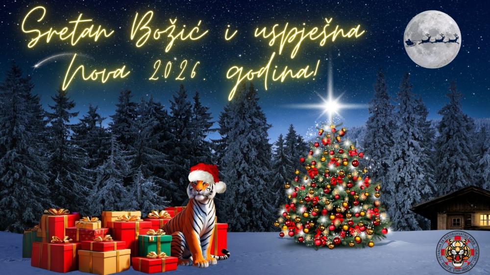 Čestitka Božić i Nova godina 2026.